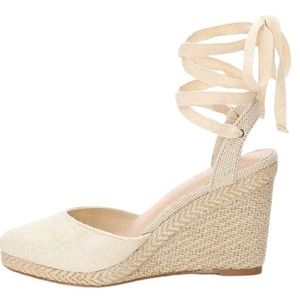 Kelly and Katie Tie Up Wedge